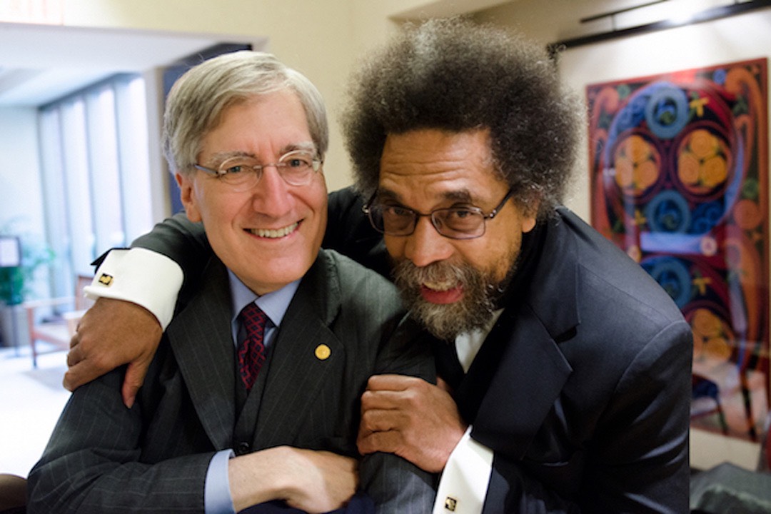 Robert George and Cornel West